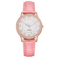 Womenwatches cross-border diamond-luminous watch women's belt women's watch quartz watch diamond jewelry luminous diamond