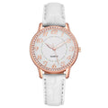 Womenwatches cross-border diamond-luminous watch women's belt women's watch quartz watch diamond jewelry luminous diamond