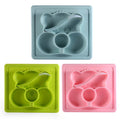 Factory direct stock: rainbow plastic measuring spoons - 5-piece set, seasoning spoons, baking tools