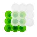 New arrival: 9-cavity silicone baby food storage container with lid - ready to ship!