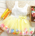 new korean style girls' dress - ethereal petal print, perfect for export. wholesale and dropshipping available