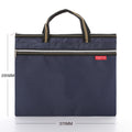 Portable football pattern document bag conference training bag business document bag oxford canvas information storage bag printing