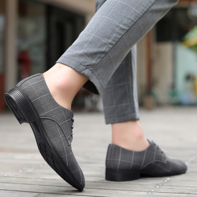 Summernew arrival cloth shoes menplus sizecasual shoes breathable pointed toe canvas leather shoes old beijing cloth shoes men's shoes