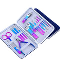 Eagle beak stainless steel manicure kit 15 beauty scissors pedicure knife nail polish nail clipper suit wholesale manicure package