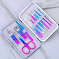Eagle beak stainless steel manicure kit 15 beauty scissors pedicure knife nail polish nail clipper suit wholesale manicure package