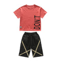 Trendy boys' summer outfit set:  new collection for older kids - stylish and cool
