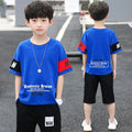 Trendy boys' summer outfit set:  new collection for older kids - stylish and cool