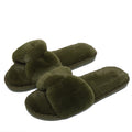 Bow-tie fuzzy slippers - wholesale manufacturer of comfortable indoor home slippers