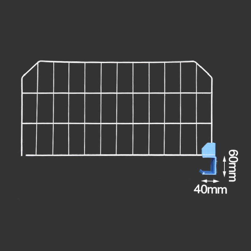 Shelf baffle baffle isolation plate storage division mesh supermarket warehouse baffle clothing baffle separation net
