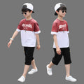 Trendy boys' summer outfit set:  new collection for older kids - stylish and cool