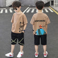 Trendy boys' summer outfit set:  new collection for older kids - stylish and cool