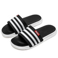2219 men's slippers - black