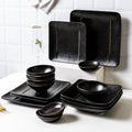 European-style frosted tableware ceramic plate japanese-style steak plate for home rice bowl dish suit white porcelain high appearance