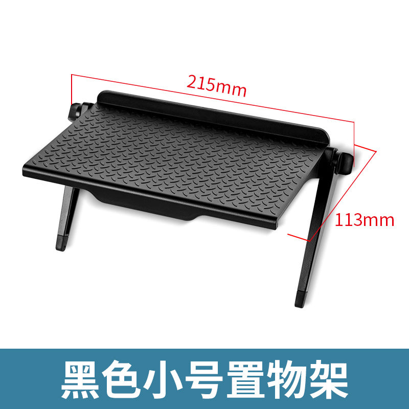 No punching computer monitor rack desktop plastic storage rack home TV set-top box router bracket
