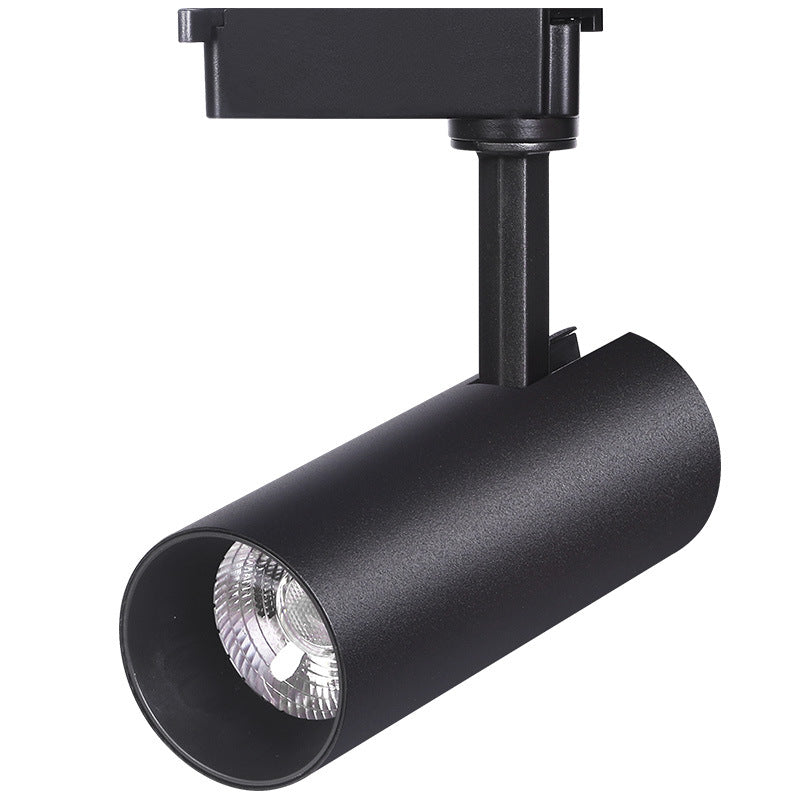 Track light clothing store commercial 30w guide rail light super bright living room home led spotlight surface mounted Zhongshan lighting white