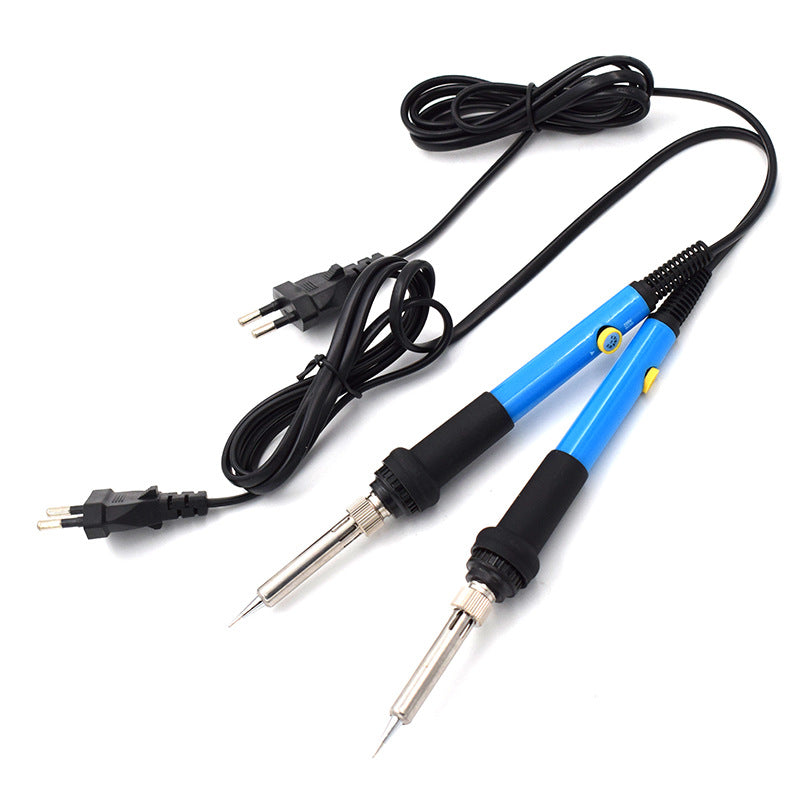 Blue, red, white temperature-regulated electric soldering iron, custom OEM OEM production, internal thermal welding, soldering iron, soldering tools