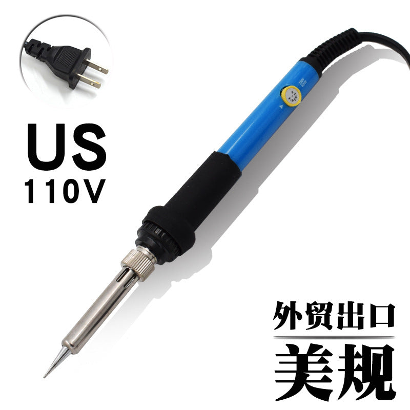 Blue, red, white temperature-regulated electric soldering iron, custom OEM OEM production, internal thermal welding, soldering iron, soldering tools
