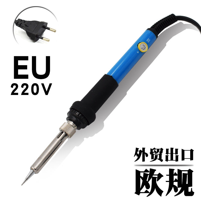 Blue, red, white temperature-regulated electric soldering iron, custom OEM OEM production, internal thermal welding, soldering iron, soldering tools