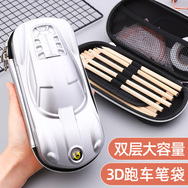 Tong Zhuo sports car shape stationery box car large capacity boys primary school students pencil case gift pencil case