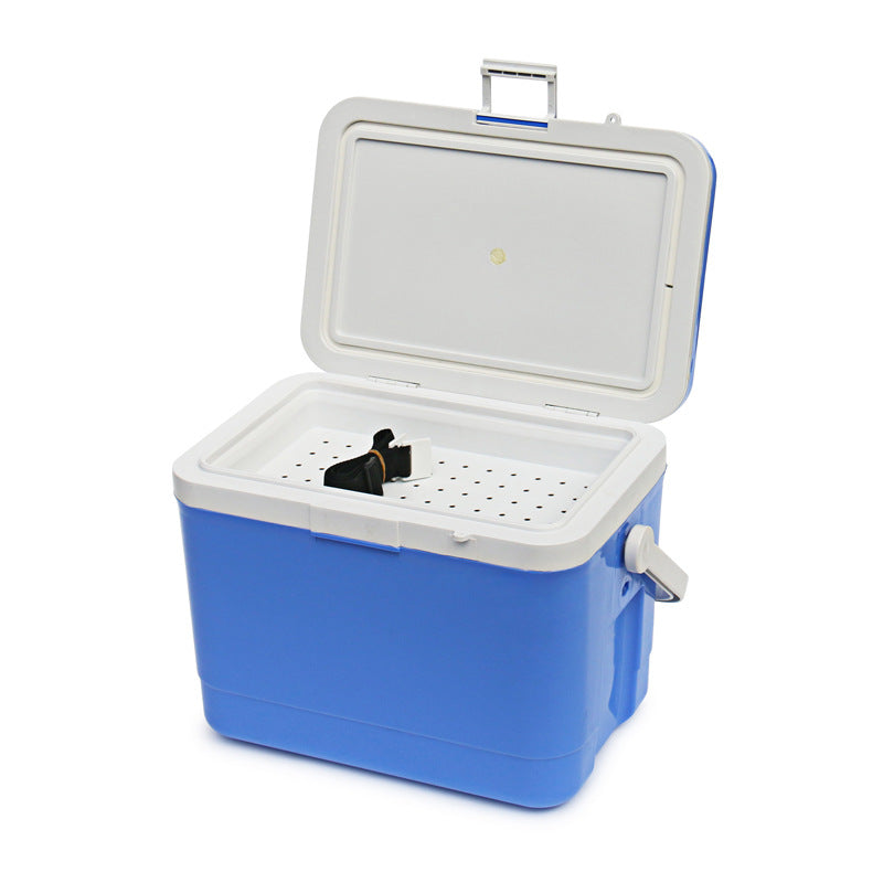 17l vaccine insulated cooler box - biosafety specimen, nucleic acid, cold chain refrigeration - hot & cold portable medicine & disease control box