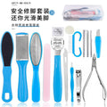 Ready-to-ship 20-piece foot care set: includes foot files, pumice stones, and callus removers for dead skin and hard skin removal