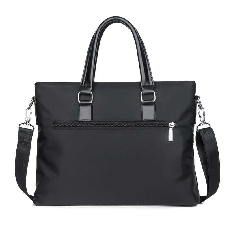 New handbag men's business commuter meeting bag men's handbag fashion computer bag large capacity briefcase
