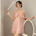 Pinse clothing pinse clothing wholesale sexy lingerie sexy temptation pajamas women's see-through mesh ruffles