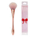 Highball glass #1 - rose gold - pink & white loose powder brush + bow pvc packaging