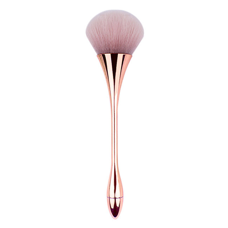 Single large small waist makeup brush beauty tool blush brush round head dust brush soft bristle loose powder brush makeup brush