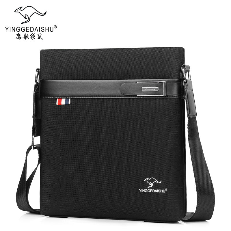 New men's fashion trend Oxford cloth waterproof shoulder messenger bag wholesale Korean version casual bag factory