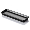 Long plate for home ceramic plate scandinavian dish plate western food plate rectangular flat plate sushi dessert plate tableware tray