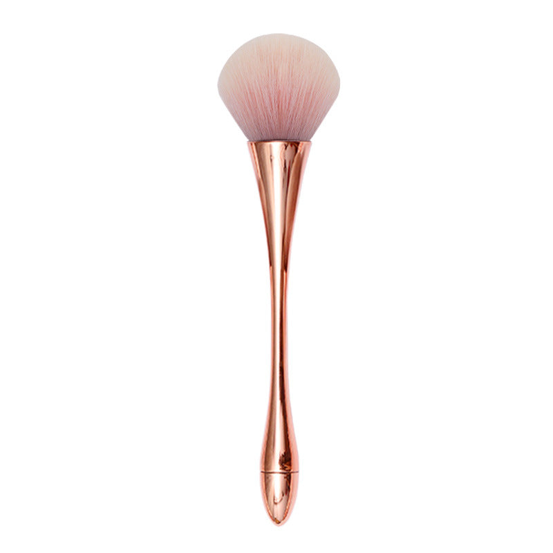 Single large small waist makeup brush beauty tool blush brush round head dust brush soft bristle loose powder brush makeup brush