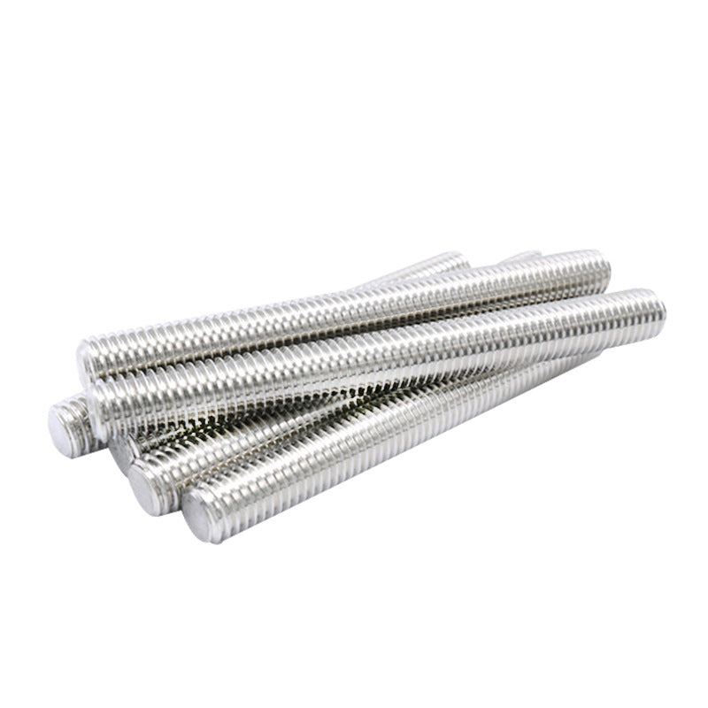 304/316/201/stainless steel 1 meter tooth strip screw full thread through screw stud M3M4M5M6M8M10