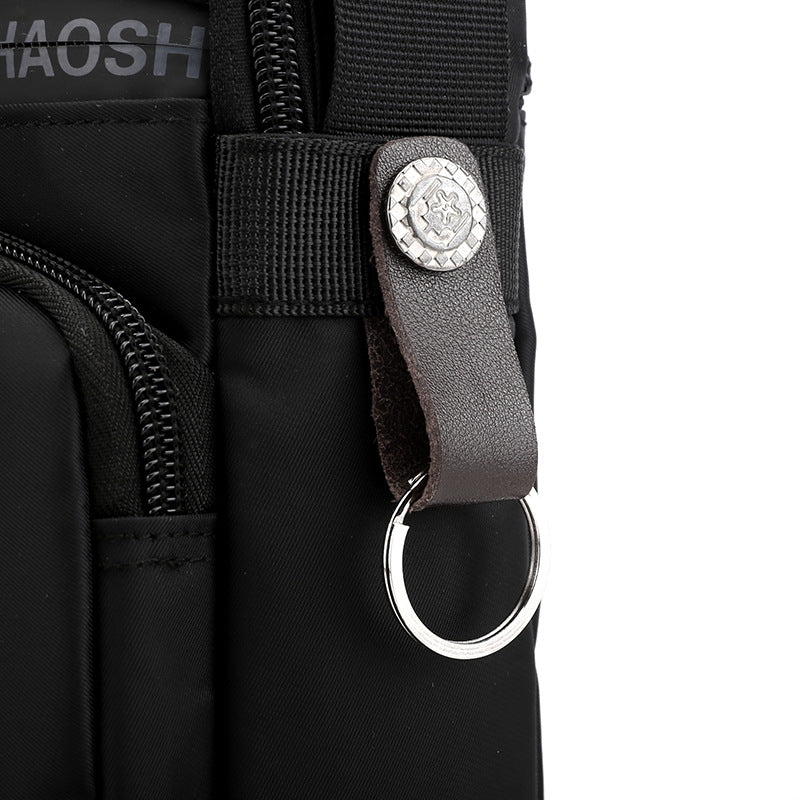 Factory direct sales new men's casual shoulder bag multi-functional outdoor messenger bag briefcase  special small bag