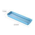 Long plate for home ceramic plate scandinavian dish plate western food plate rectangular flat plate sushi dessert plate tableware tray