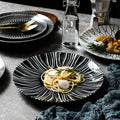Nordic plating tableware casual creative western food plate pasta plate western dessert stylish restaurant tray plate