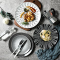 Nordic plating tableware casual creative western food plate pasta plate western dessert stylish restaurant tray plate