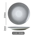 Nordic plating tableware casual creative western food plate pasta plate western dessert stylish restaurant tray plate
