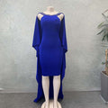 fashion source fashion african fashionpure color beading backless silm long tail fashiondress big sale