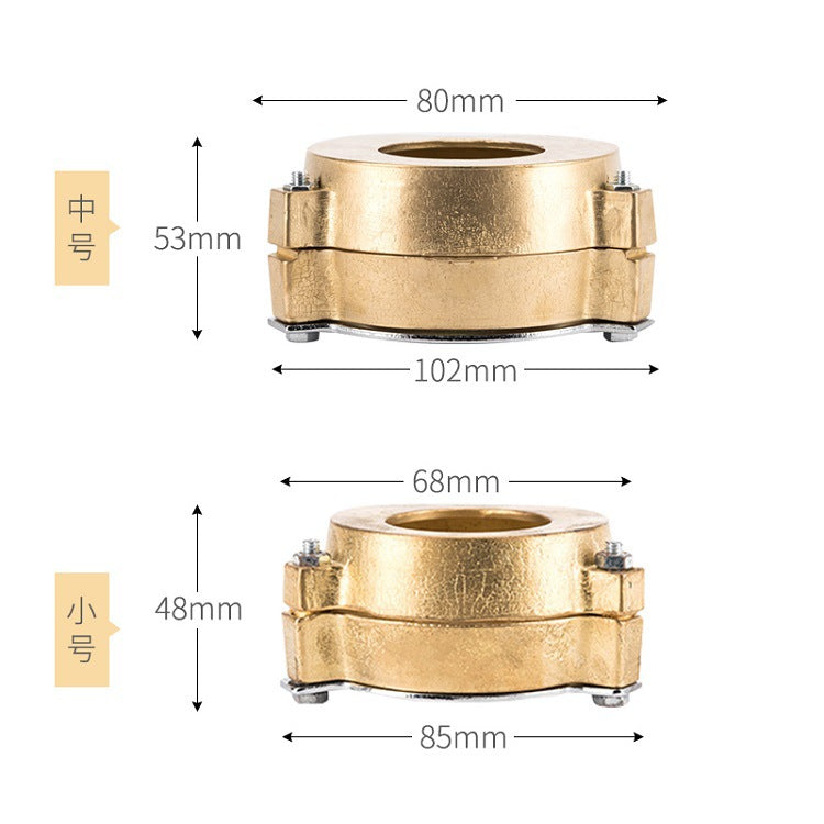 Dental boil box Copper denture technician processing Dental instruments with screws 7 #8 #boil box Double hole extra large