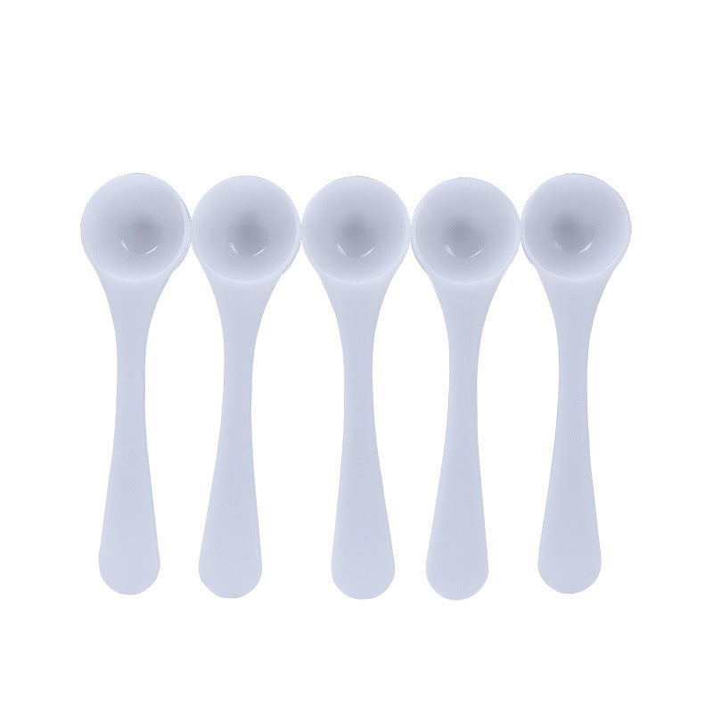 Plastic measuring spoon 4ml small spoon white powder spoon liquid spoon measuring spoon non-food grade holds 4g