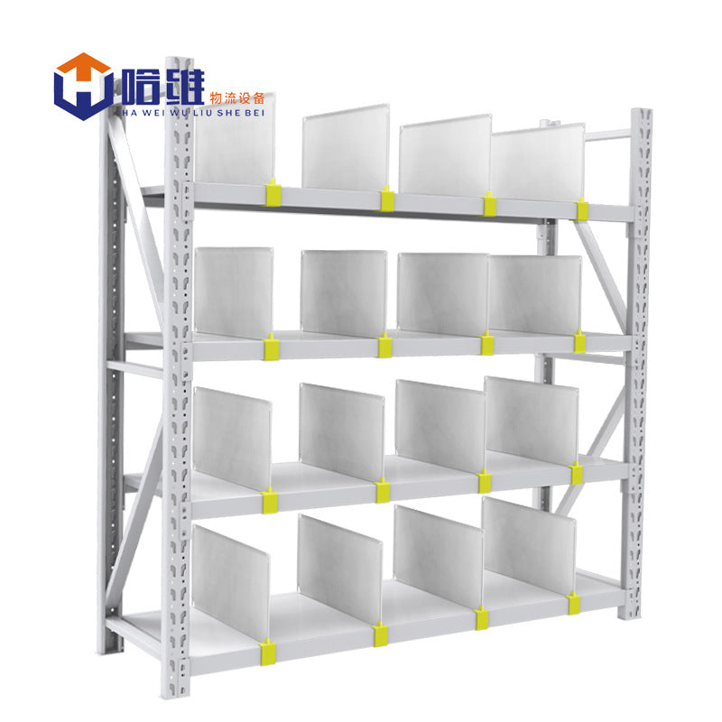 Warehouse shelves baffle clothing display racks express iron racks supermarket drug e-commerce storage racks shelves