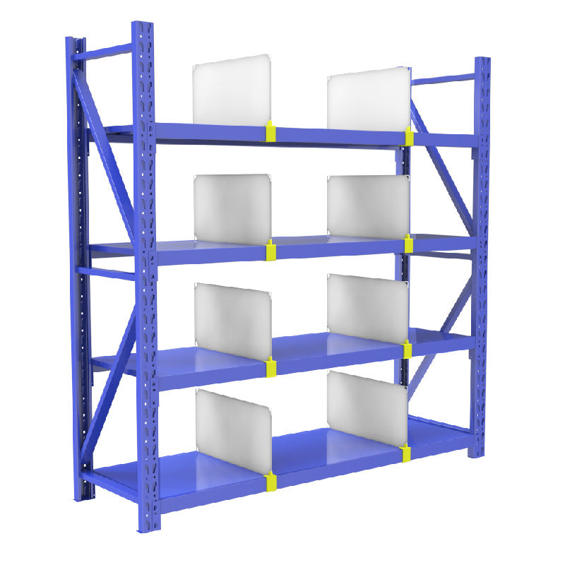 Warehouse shelves baffle clothing display racks express iron racks supermarket drug e-commerce storage racks shelves