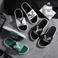 【dropshipping available】men's summer trendy korean style couple's flip-flops - indoor/outdoor home use, beach sandals