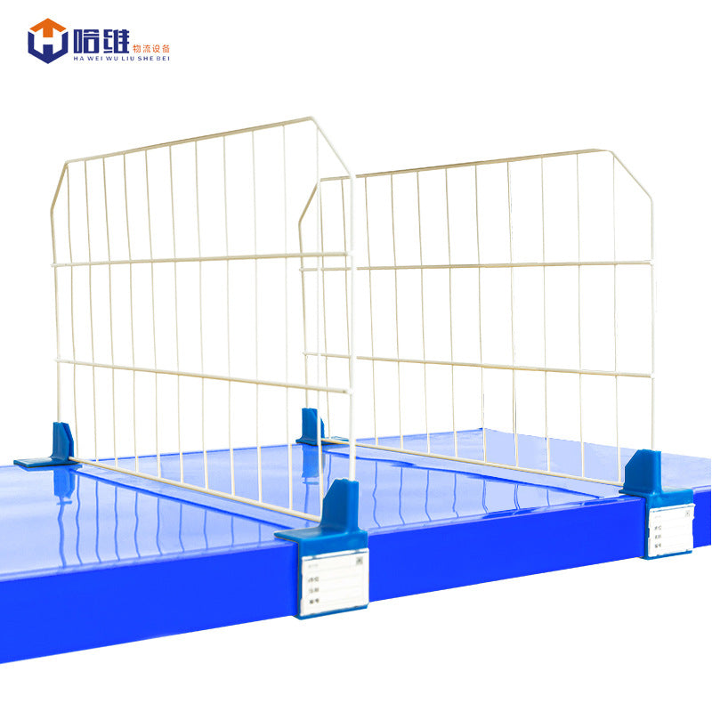 Clothing rack baffle rack light storage rack household iron rack Cainiao station warehouse rack