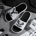 【dropshipping available】men's summer trendy korean style couple's flip-flops - indoor/outdoor home use, beach sandals