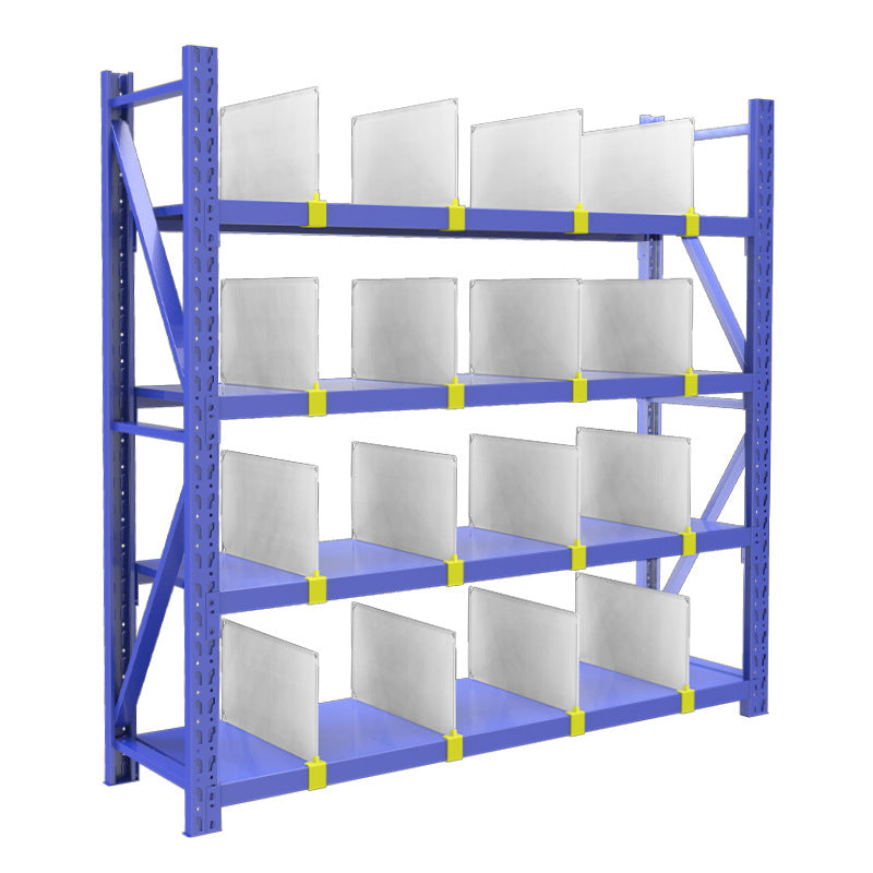 Warehouse shelves baffle clothing display racks express iron racks supermarket drug e-commerce storage racks shelves