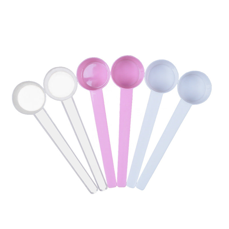 Mask powder spoon 10ml plastic measuring spoon feed fertilizer pesticide laundry detergent powder measuring spoon filled with water 10g