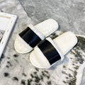 Amazon plus size one-strap plush slippers - new autumn/winter indoor/outdoor warm cotton slippers - thickened open-toe fuzzy slippers