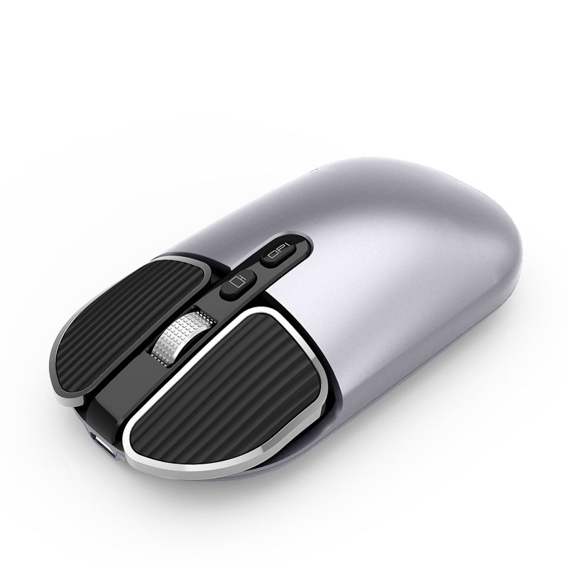 Tiger cat m203 bluetooth wireless mouse - dual mode, rechargeable mouse for desktop, laptop, office, and home use